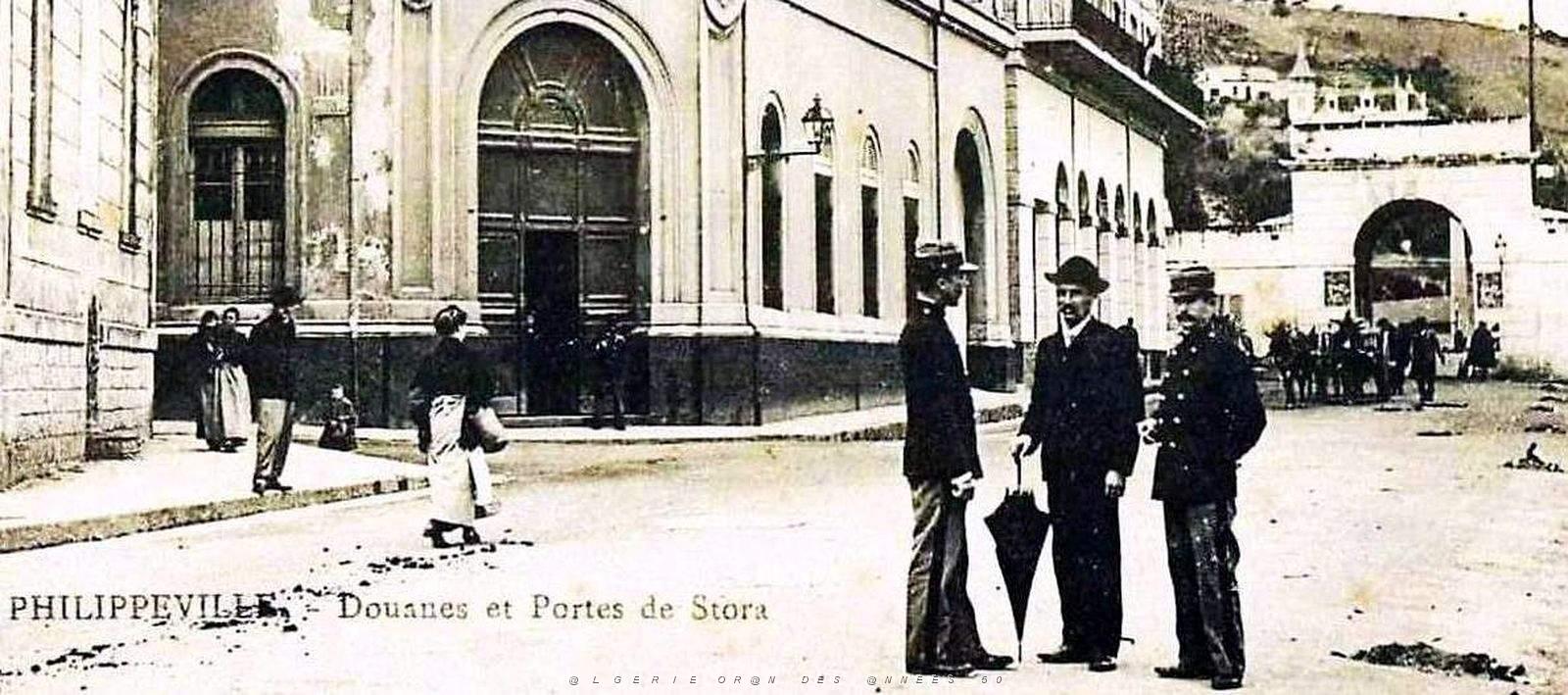 1655- Philippeville - Les Douanes2 et Portes de Stora.jpg